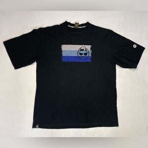 VINTAGE Lowrider Logo T-shirt Men Large Black Short Sleeve